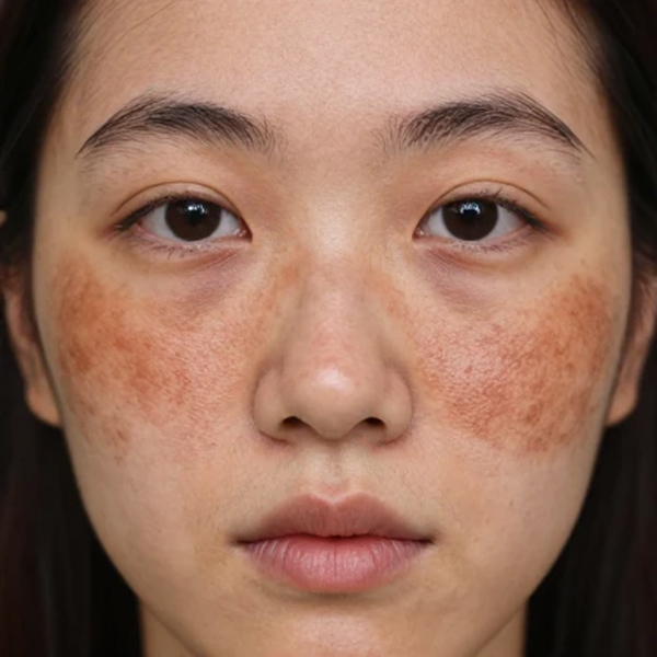 کاربرد لامپ وود در تشخیص اختلالات هایپرپیگمانته (افزایش رنگدانه)