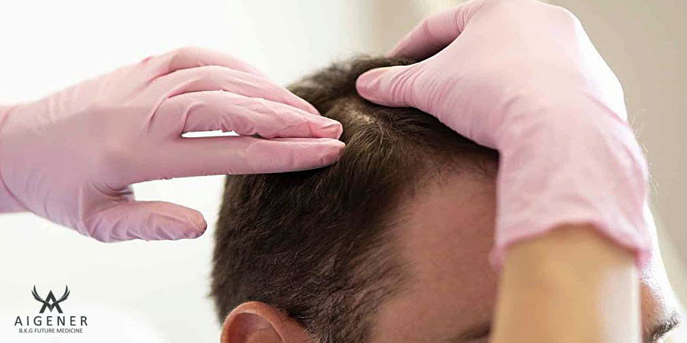 بررسی اختلالات مو و پوست سر با دستگاه درماتوسکوپ